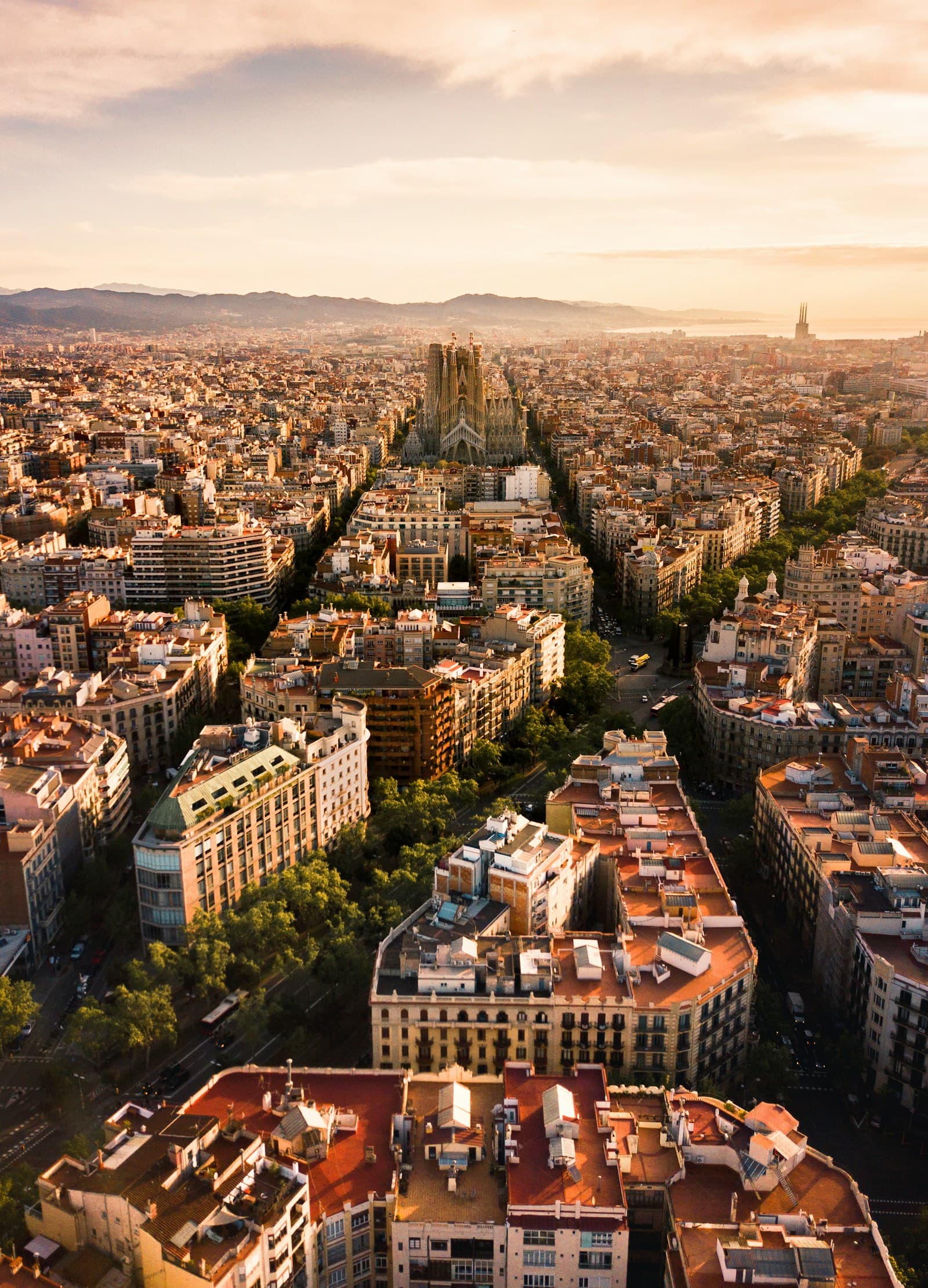 Barcelona cityscape